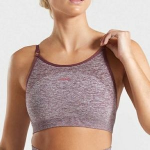 Gymshark Flex Sports bra in berry size small